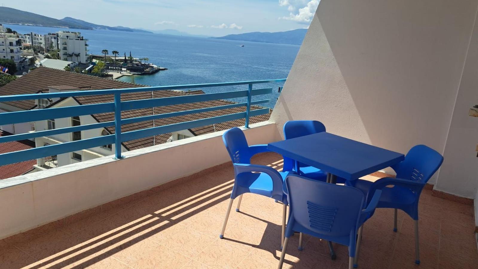Cava Apartments Sarandë Kamer foto